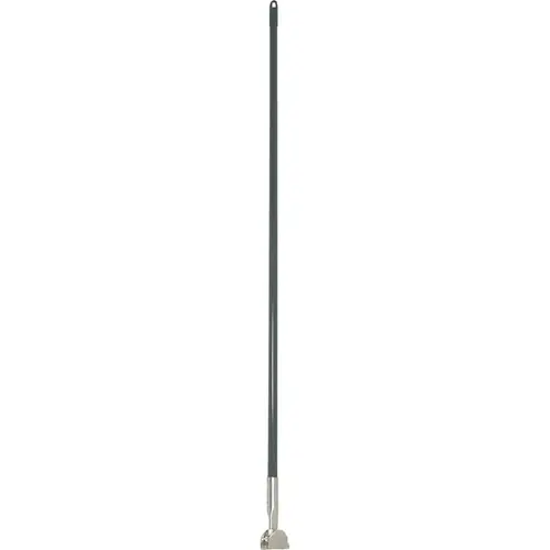 519-4 Mop Handle, 15/16 in Dia, 60 in L, Snap On, Metal/Plastic/Vinyl, Black