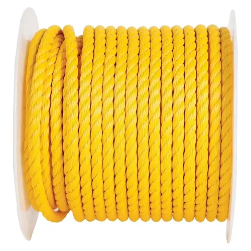 ROPE TWST POLY YEL 1/2INX200FT