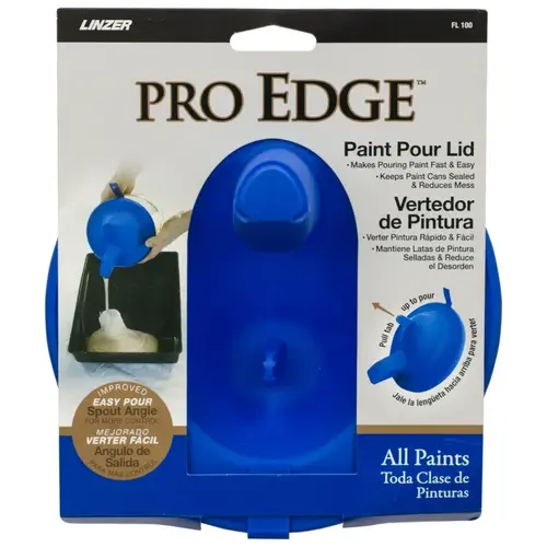 Pro Edge 1 Gal. 6.75 In. Paint Pour Lid Blue