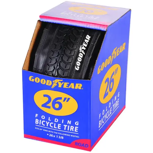 91062 Road Tire, Folding, Black, For: 26 x 1-3/8 in Rim 91062 Road Tire, Folding, Black, For: 26 x 1-3/8 in Rim