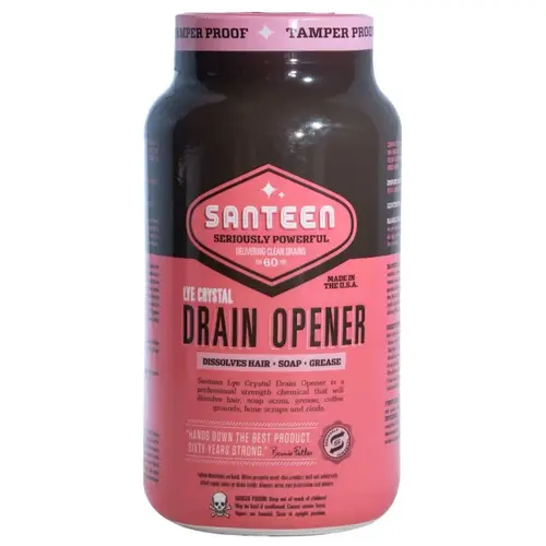 Drain Opener, Crystal, 16 oz Bottle - pack of 6