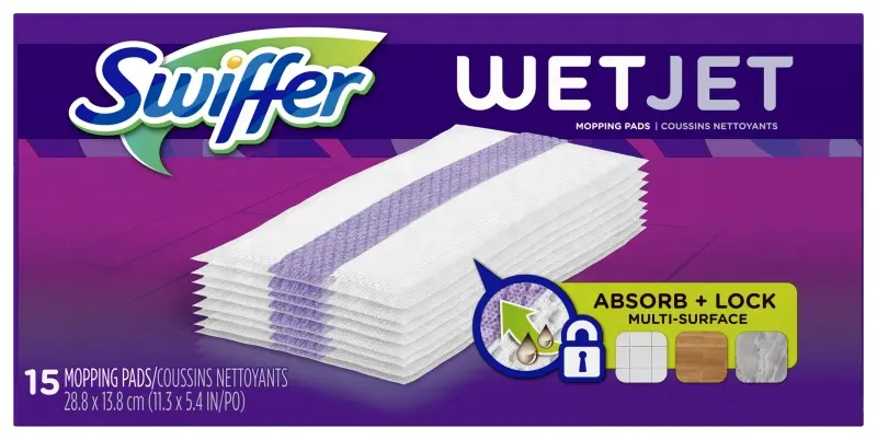 SWIFFER Swiffer WetJet Mop Pad Refill White 99042