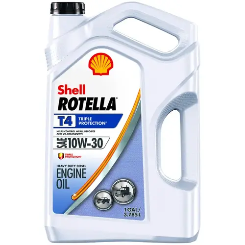 T4 Engine Oil, 10W-30, 1 gal Jug - pack of 3