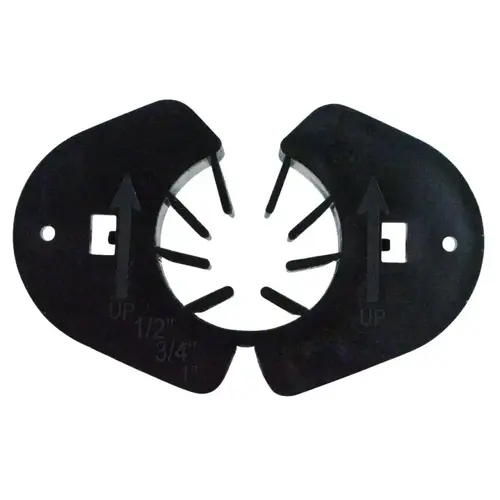 Suspension Clamp, 1/2 to 3/4 in Opening, Plastic - pack of 10