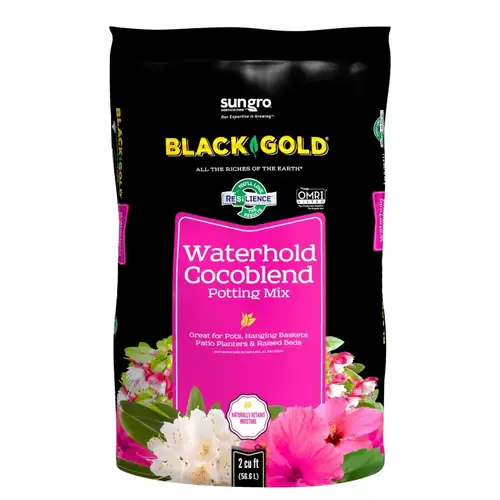 BLACK GOLD Potting Mix, 2 cu-ft Coverage Area, Granular, Brown/Earthy, 40 Bag