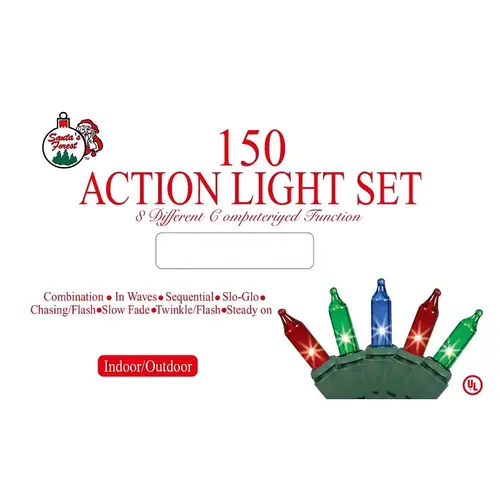 Chaser Light Set, 150-Lamp