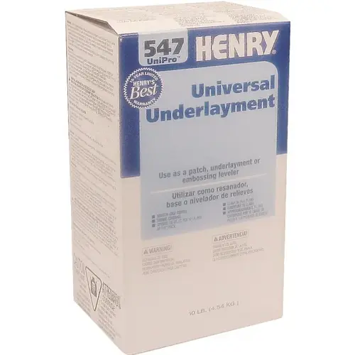 547 UniPro Series Underlayment, Gray, 10 lb Box 547 UniPro Series Underlayment, Gray, 10 lb Box