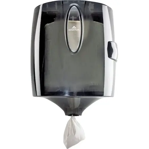 54050 Towel and Wiper Dispenser, Plastic Smoke
