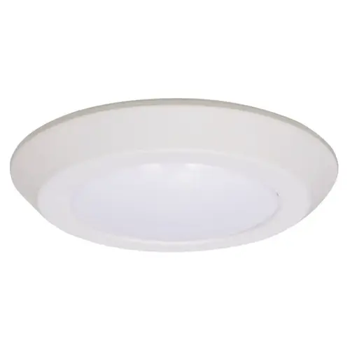 BLD6 Series Backlit Downlight, 10 W, 120 V, LED Lamp, Aluminum, Matte White BLD6 Series Backlit Downlight, 10 W, 120 V, LED Lamp, Aluminum, Matte White