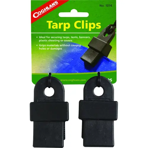 Clip Black Nylon Resin Tarp Grabber - pack of 2 Clip Black Nylon Resin Tarp Grabber - pack of 2