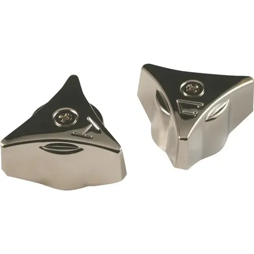Faucet Handle, Zinc, Chrome Plated, For: Union Brass Two Handle Bathroom Sink Faucets - pack of 2 Faucet Handle, Zinc, Chrome Plated, For: Union Brass Two Handle Bathroom Sink Faucets - pack of 2