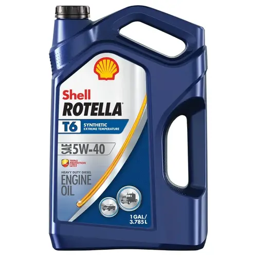 T6 Diesel Motor Oil, 5W-40, 1 gal Jug - pack of 3