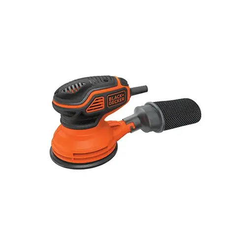 Random Orbit Sander, 2.6 A, 5 in Pad/Disc, Includes: (1) Sheet Sandpaper, (1) Dust Bag Random Orbit Sander, 2.6 A, 5 in Pad/Disc, Includes: (1) Sheet Sandpaper, (1) Dust Bag