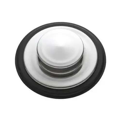 Sink Stopper 3.25" Stainless Steel Plastic Stainless Steel