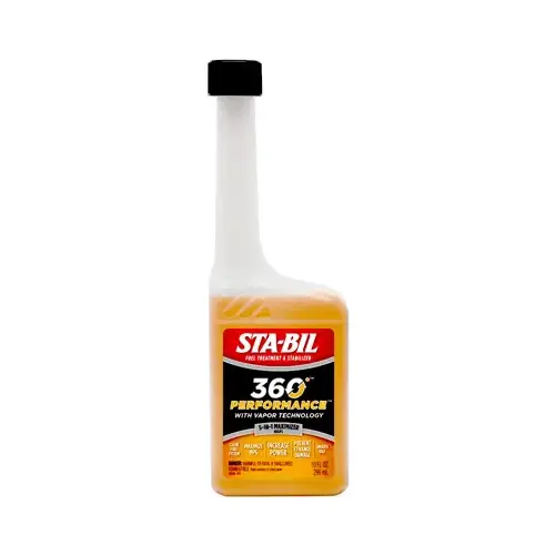 360 Performance Fuel Treatment, 10 oz Bottle Amber/Brown