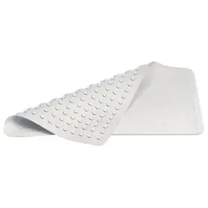 Rubbermaid 1982724 Safti-Grip Bathmat 22.5 IN White Rubber Medium