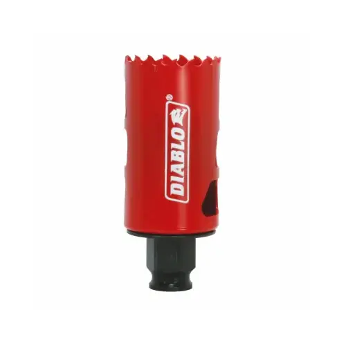 Hole Saw: 1-1/2" Saw Dia, 2-3/8" Cut Depth Hole Saw: 1-1/2" Saw Dia, 2-3/8" Cut Depth