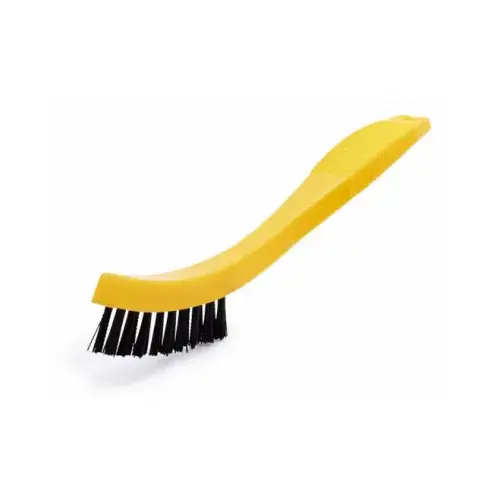 Grout Scrub Brush, Synthetic Fabric Blade, Ergonomic Handle, Plastic Handle Grout Scrub Brush, Synthetic Fabric Blade, Ergonomic Handle, Plastic Handle
