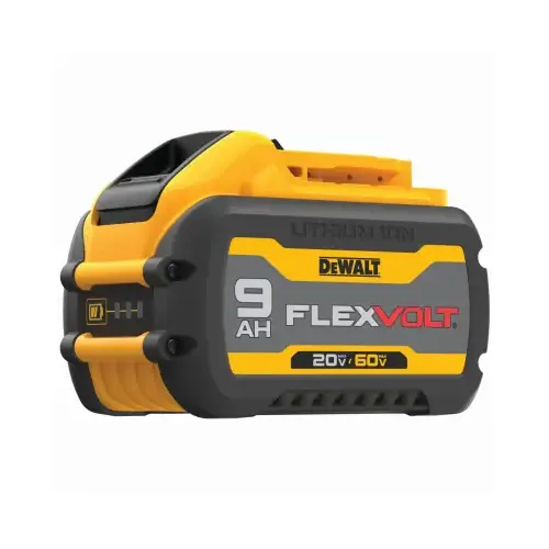Battery 20V-60V MAX FLEXVOLT DCB609 9 Ah Lithium-Ion Battery 20V-60V MAX FLEXVOLT DCB609 9 Ah Lithium-Ion