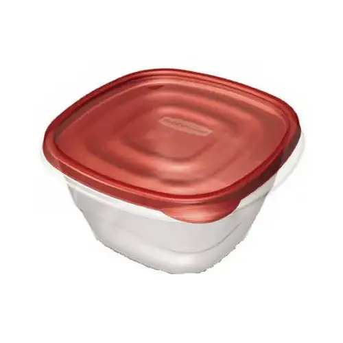 TakeAlongs 7F54RETCHIL Food Storage Container Set, 5.2 Cups Capacity, Clear - pack of 4