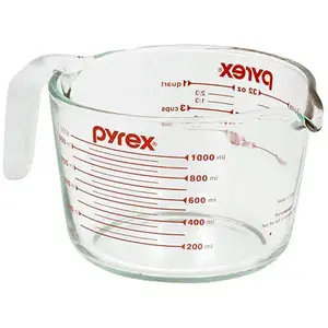 Pyrex 6001076-XCP6 Measuring Cup 32 oz. Glass Clear Clear - pack of 6