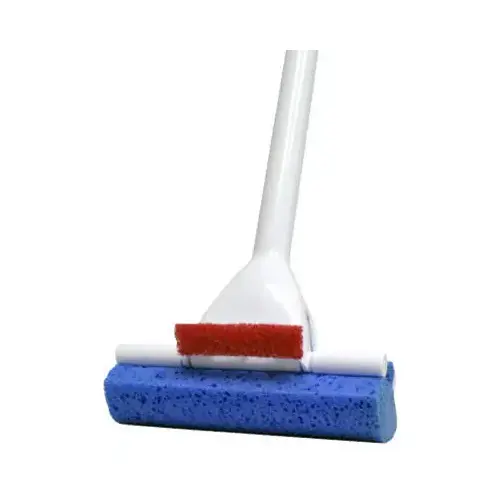 057-4 Roller Mop, Cellulene Sponge Mop Head, Steel Handle 057-4 Roller Mop, Cellulene Sponge Mop Head, Steel Handle