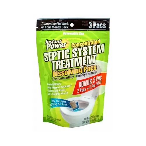 Septic System Treatment Packets 3 pk - pack of 6 Septic System Treatment Packets 3 pk - pack of 6