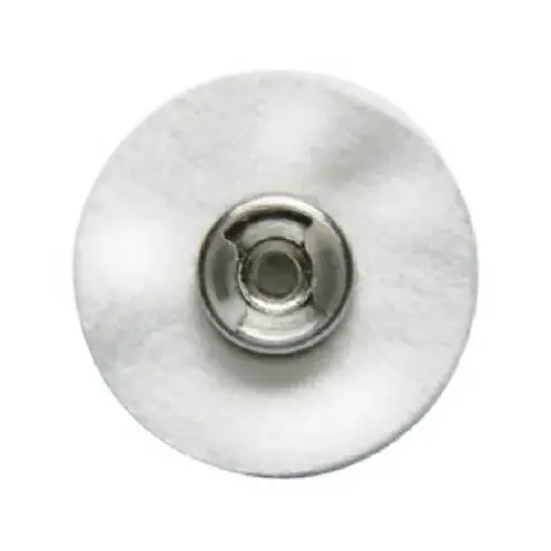 EZ Lock Cloth Polishing Wheels, 1 in, Yellow