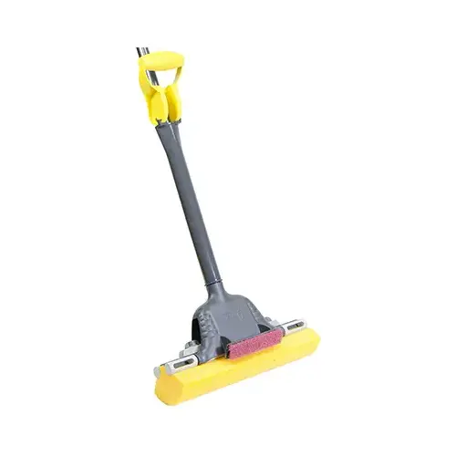 055-4 Sponge Mop, Cellulene Sponge Mop Head, Steel Handle