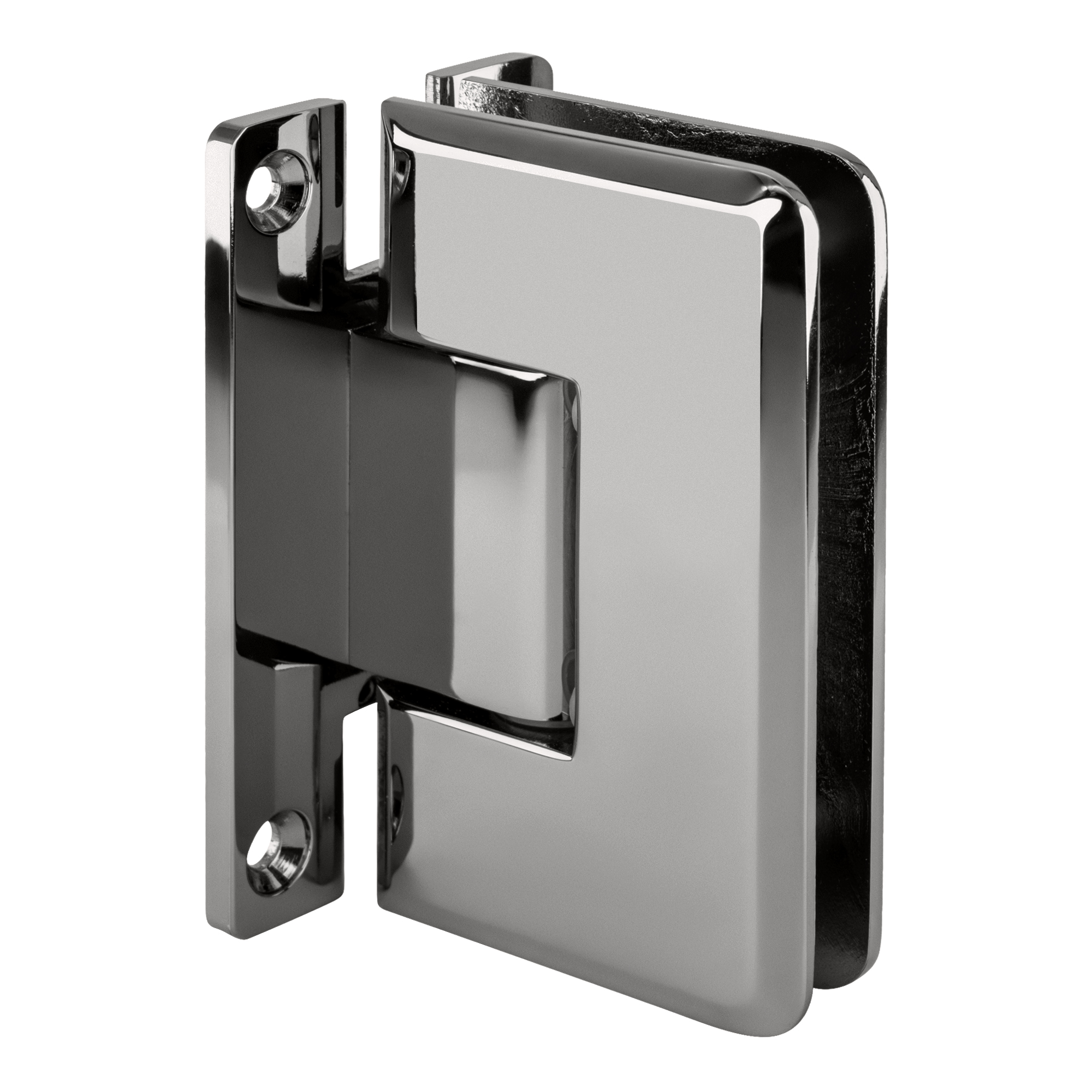 CRL C0L037CH Polished Chrome Cologne 037 Series Wall Mount 'H' Back Plate Hinge