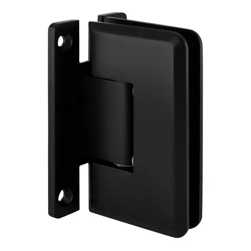 Matte Black Cologne 037 Series Wall Mount 'H' Back Plate Hinge