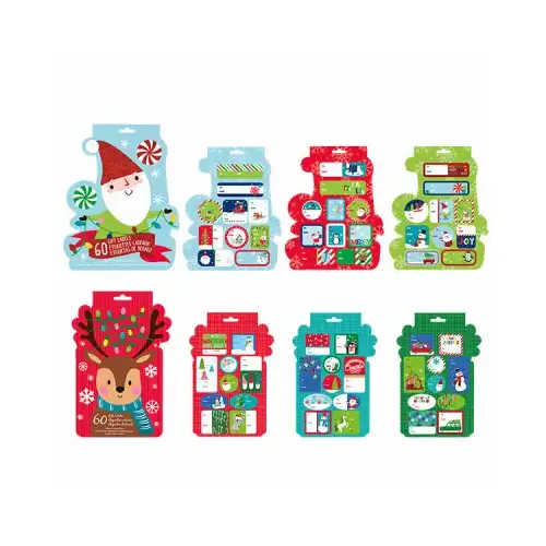 Peel & Stick Gift Labels, 60-Ct.
