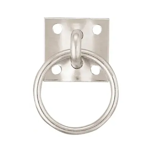 #52 Tie Ring Plate, 1-3/4 x 1-7/8 In. #52 Tie Ring Plate, 1-3/4 x 1-7/8 In.