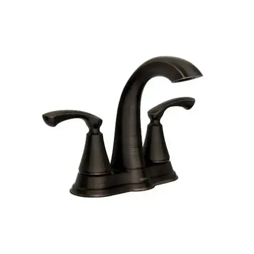 Tiffin High Arc Lavatory Faucet, 2 Handle, Mediterranean Bronze