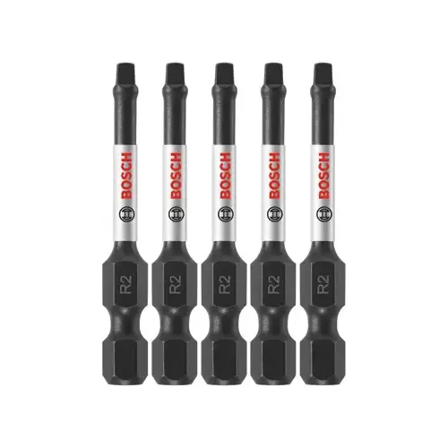 Impact Tough Power Bit, #2 Square, 2-In - pack of 5 Impact Tough Power Bit, #2 Square, 2-In - pack of 5
