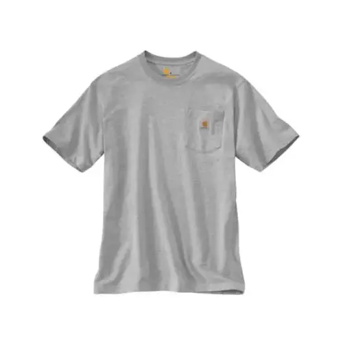 Pocket T-Shirt, Heather Gray, Medium Pocket T-Shirt, Heather Gray, Medium