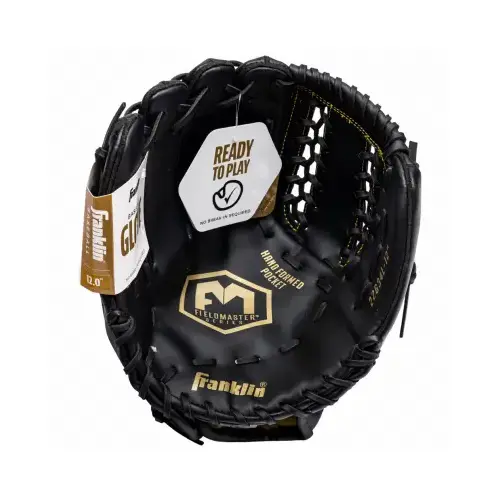 Fieldmaster Baseball Glove, Left Hand Throw, 12 In. Fieldmaster Baseball Glove, Left Hand Throw, 12 In.