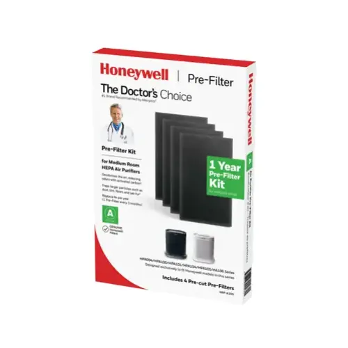 Pre-Cut Carbon Pre-Filter for Air Purifiers HPA5100 & HPA100, 4-Pk.