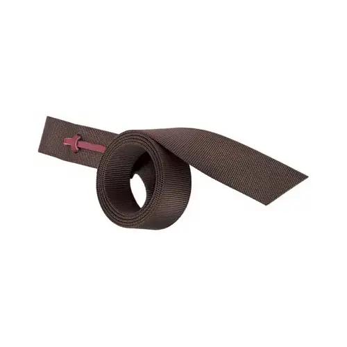 Latigo Strap, Brown Nylon, 1-3/4 x 70 In. Latigo Strap, Brown Nylon, 1-3/4 x 70 In.
