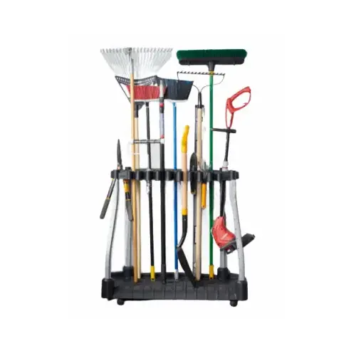 Deluxe Garage Tool Holder Tower Rack Deluxe Garage Tool Holder Tower Rack