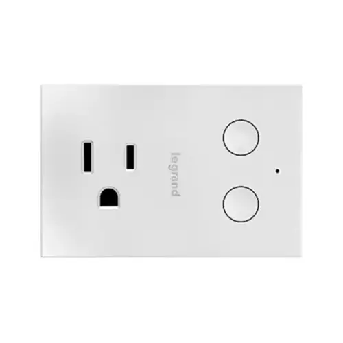Radiant Smart Lighting Plug-In Dimmer, White Radiant Smart Lighting Plug-In Dimmer, White