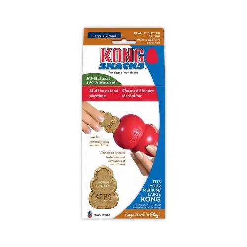 Peanut Butter Dog Treats, Fits in Kong Toys, Large Peanut Butter Dog Treats, Fits in Kong Toys, Large