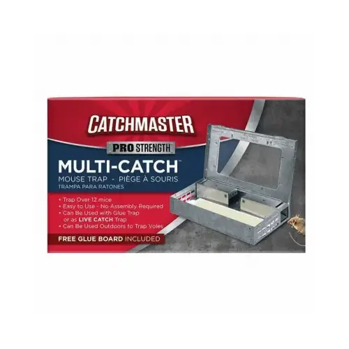 Pro Series Multi-Catch Mouse Trap, For Glue or Catch-N-Release