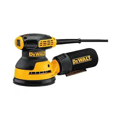 DeWALT Random Orbital Sander, 120 V, 5 in Pad/Disc, 4 ft L Cord