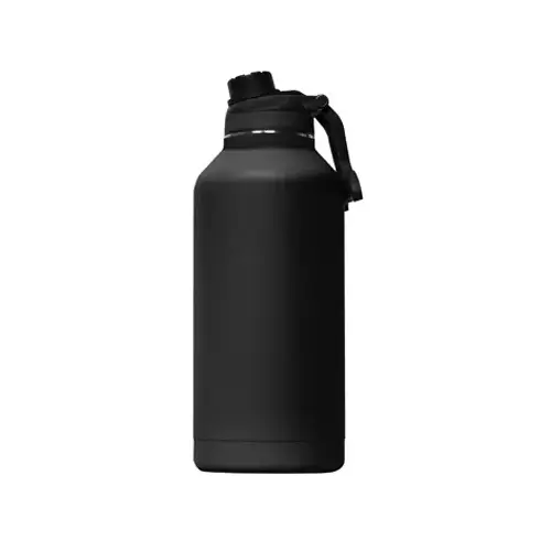 Hydration Bottle, Copper-Clad, Black Powder Coat, 66-oz.