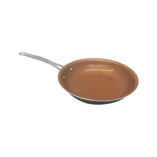 9.5 In. Copper Ceramic Non-Stick Fry Pan