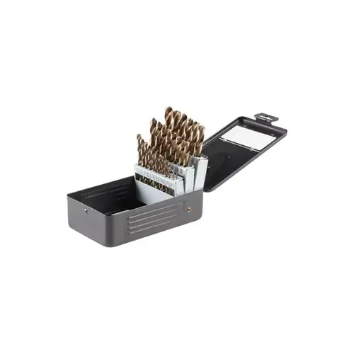 29-Pc. Drill Bit Set, Gold Oxide 29-Pc. Drill Bit Set, Gold Oxide