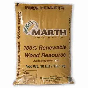 LIGNETICS OF WISCONSIN MH01BG4050 Wood Pellet Fuel 40 lb