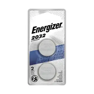 EVEREADY BATTERY 2032BP-2N 3V Lithium Coin Batteries, 2032 - pair