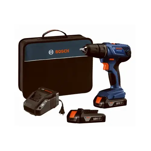 18-Volt Compact Drill/Driver Kit, 1/2-In., 2 Lithium-Ion Batteries